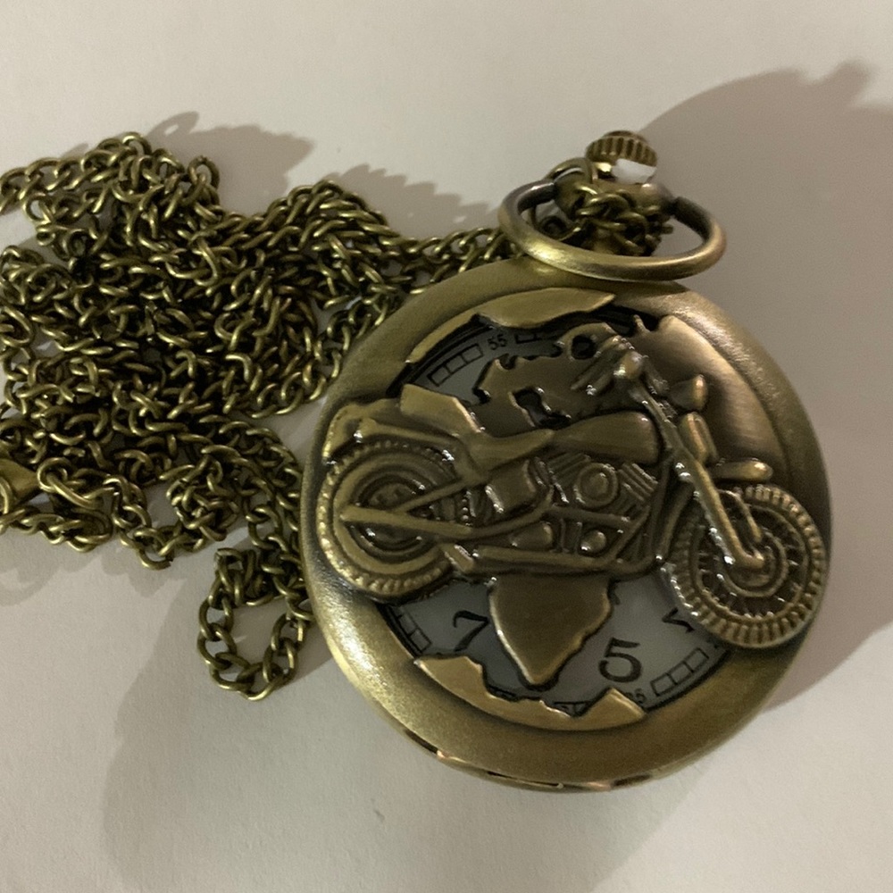 Motorcycle pocket watch